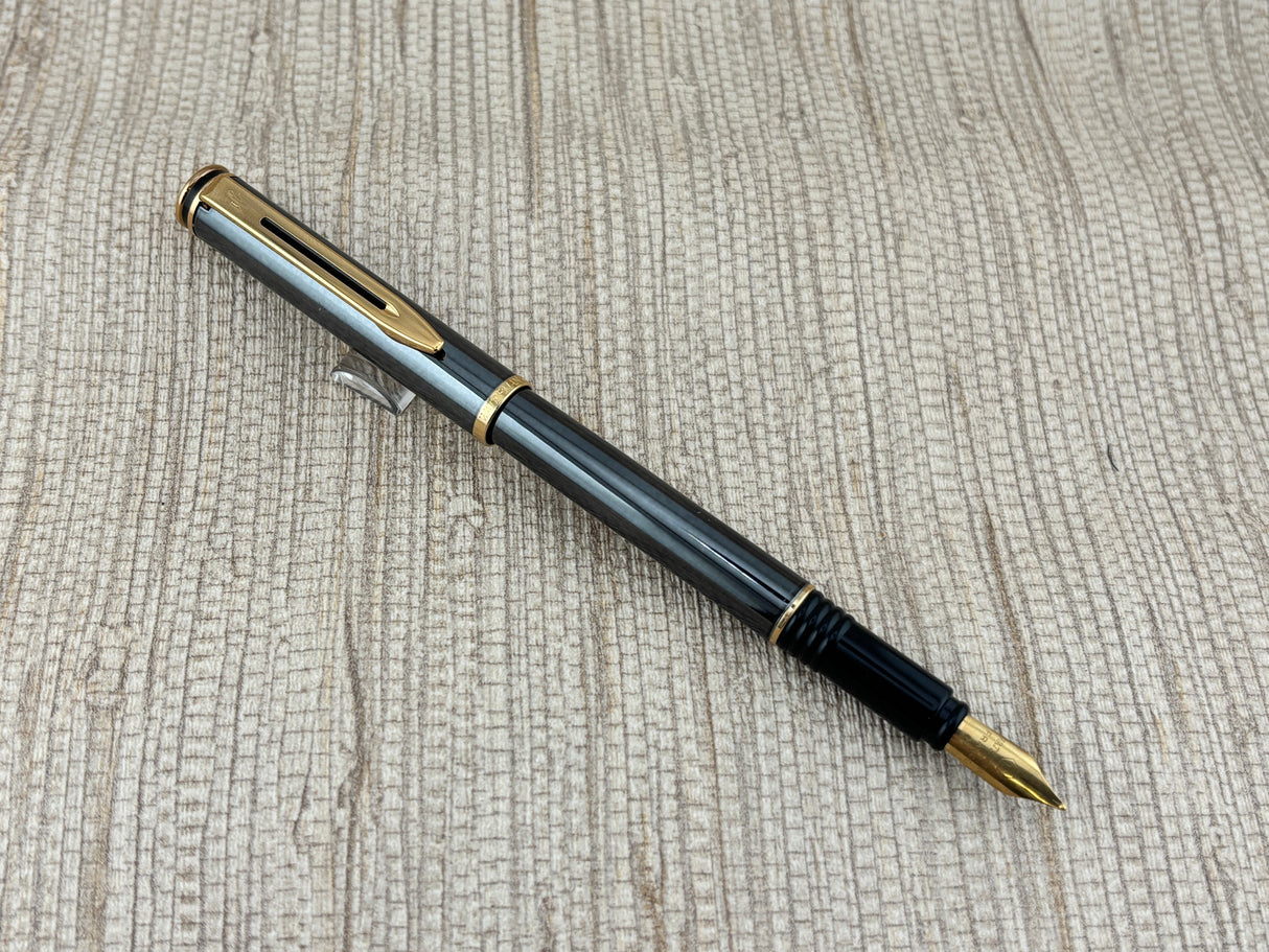 Waterman Preface Gray Lacquer * Gun color *  - Fountain Pen