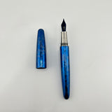 Wancher Dream Pen Titanium Blue Cigar - Fountain Pen