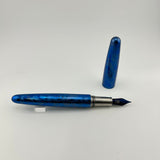 Wancher Dream Pen Titanium Blue Cigar - Fountain Pen