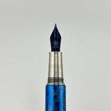 Wancher Dream Pen Titanium Blue Cigar - Fountain Pen