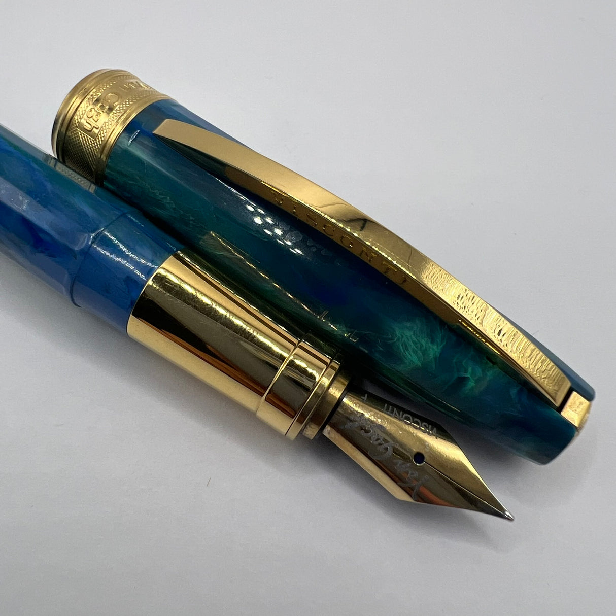 Visconti van Gogh Impressionist Wheatfield with Crows Fountain Pen -  Fine Gold-Plated Nib