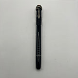 Montblanc Heritage Rouge Et Noir Black Fountain Pen  - Fine 14kt Gold Nib