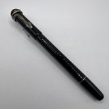 Montblanc Heritage Rouge Et Noir Black Fountain Pen  - Fine 14kt Gold Nib