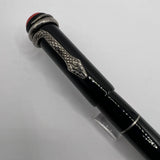 Montblanc Heritage Rouge Et Noir Black Fountain Pen  - Fine 14kt Gold Nib