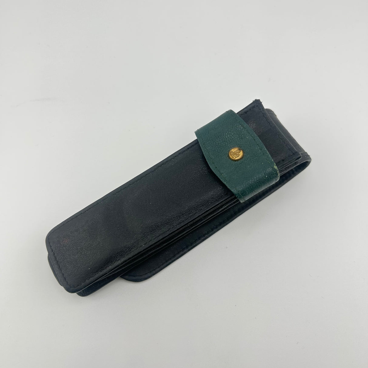 Pelikan Pen Pouch Green for one pen 100% Leather