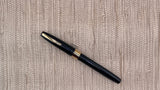 Sheaffer Imperial Black and Gold 14k Gold Nib - Fountain Pen