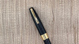 Sheaffer Imperial Black and Gold 14k Gold Nib - Fountain Pen