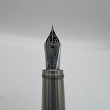 Montblanc Heritage Rouge Et Noir Black Fountain Pen  - Fine 14kt Gold Nib
