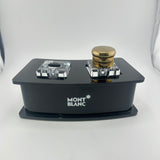 Montblanc Desk Inkwell Black circa 1990 - HARD TO FIND !