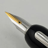 Lamy Dialog 3 Piano Black Retractable Nib Fountain Pen -  Extra Fine 2-Tone 14kt Gold Nib