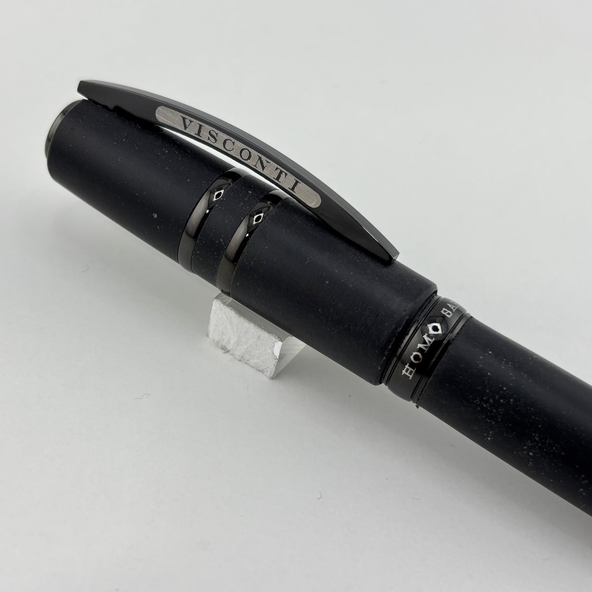 Visconti Homo Sapiens Dark Age Mid-Size Fountain Pen - Flexible Fine 23K Palladium Nib