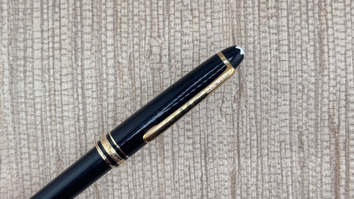 Montblanc Meisterstuck Black Gold trim - Roller Ball