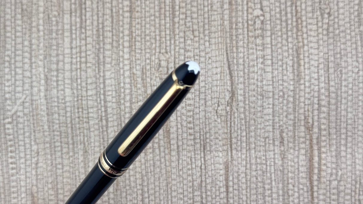 Montblanc Meisterstuck Black Gold trim - Roller Ball
