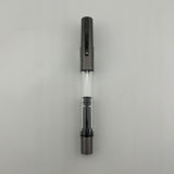 Monteverde MP1 Transparent Coal  Grey ruthenium trim - Fountain Pen