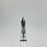 Monteverde MP1 Transparent Coal  Grey ruthenium trim - Fountain Pen