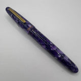 Esterbrook Estie Lilac Marble Oversized Fountain Pen -  Medium Gold-Plated Nib