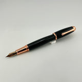 Monteverde Super Mega Carbon Fiber Rose Gold  FLEX NIB - Fountain Pen