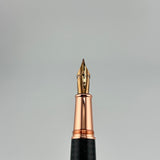 Monteverde Super Mega Carbon Fiber Rose Gold  FLEX NIB - Fountain Pen