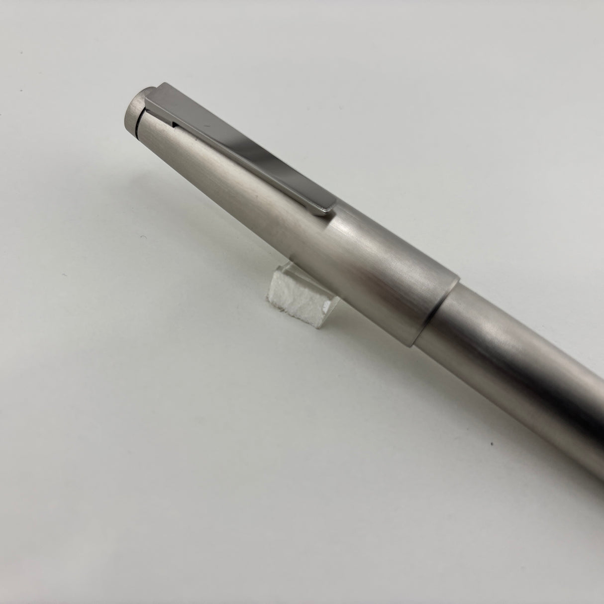 Lamy #2000 Matte Brushed Stainless Steel Fountain Pen - Fine 14kt Gold Nib