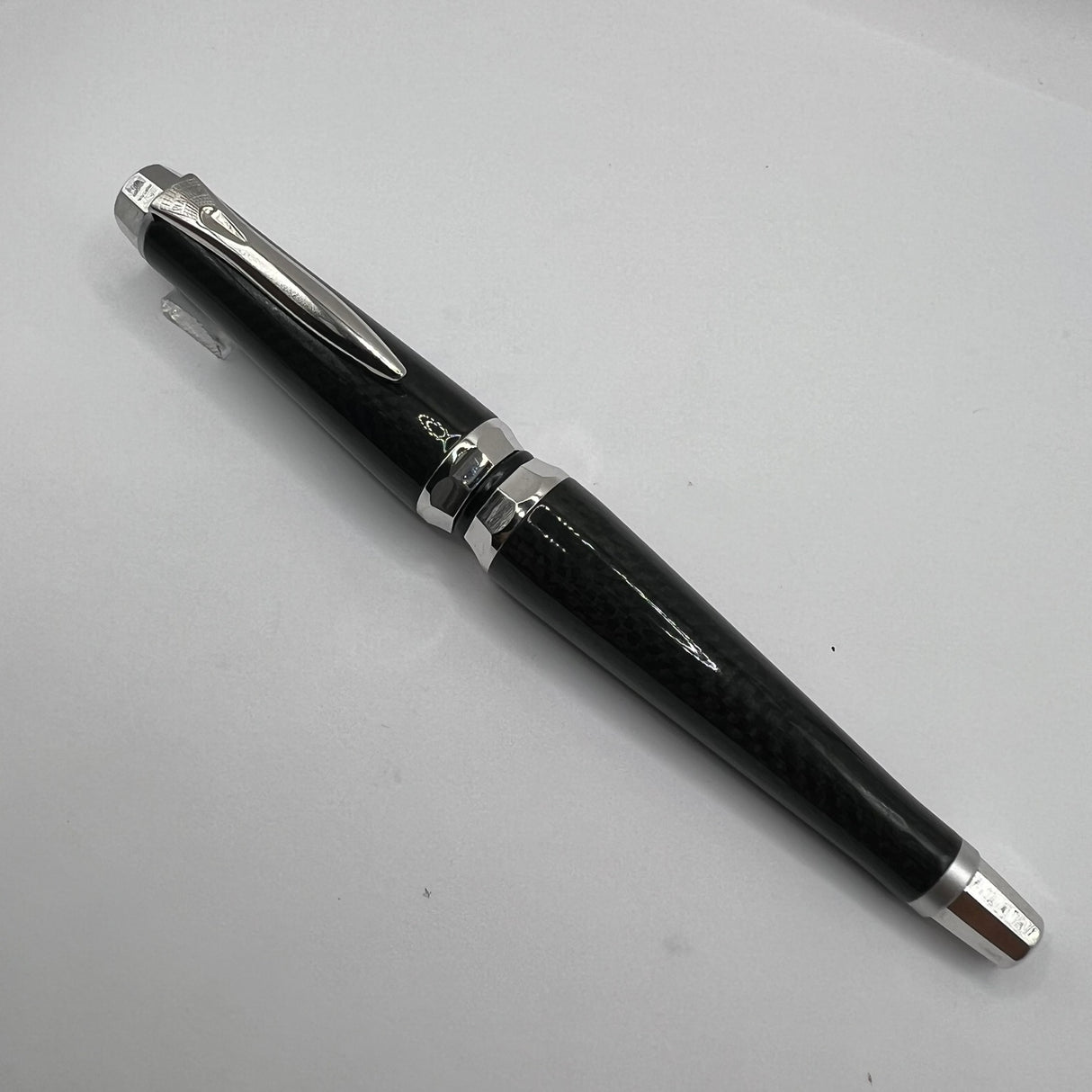 Platinum 90th Anniversary Carbon Fiber 25G Limited Edition Fountain Pen  - Fine 18kt Gold Nib