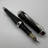 Platinum 90th Anniversary Carbon Fiber 25G Limited Edition Fountain Pen  - Fine 18kt Gold Nib