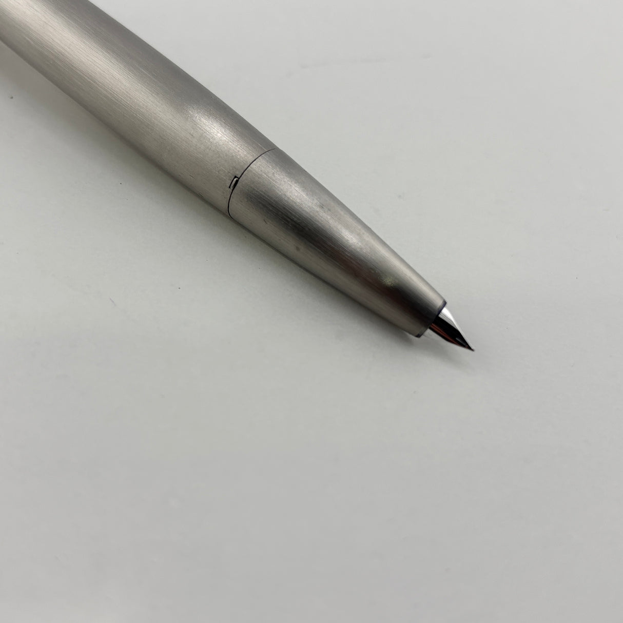 Lamy #2000 Matte Brushed Stainless Steel Fountain Pen - Fine 14kt Gold Nib