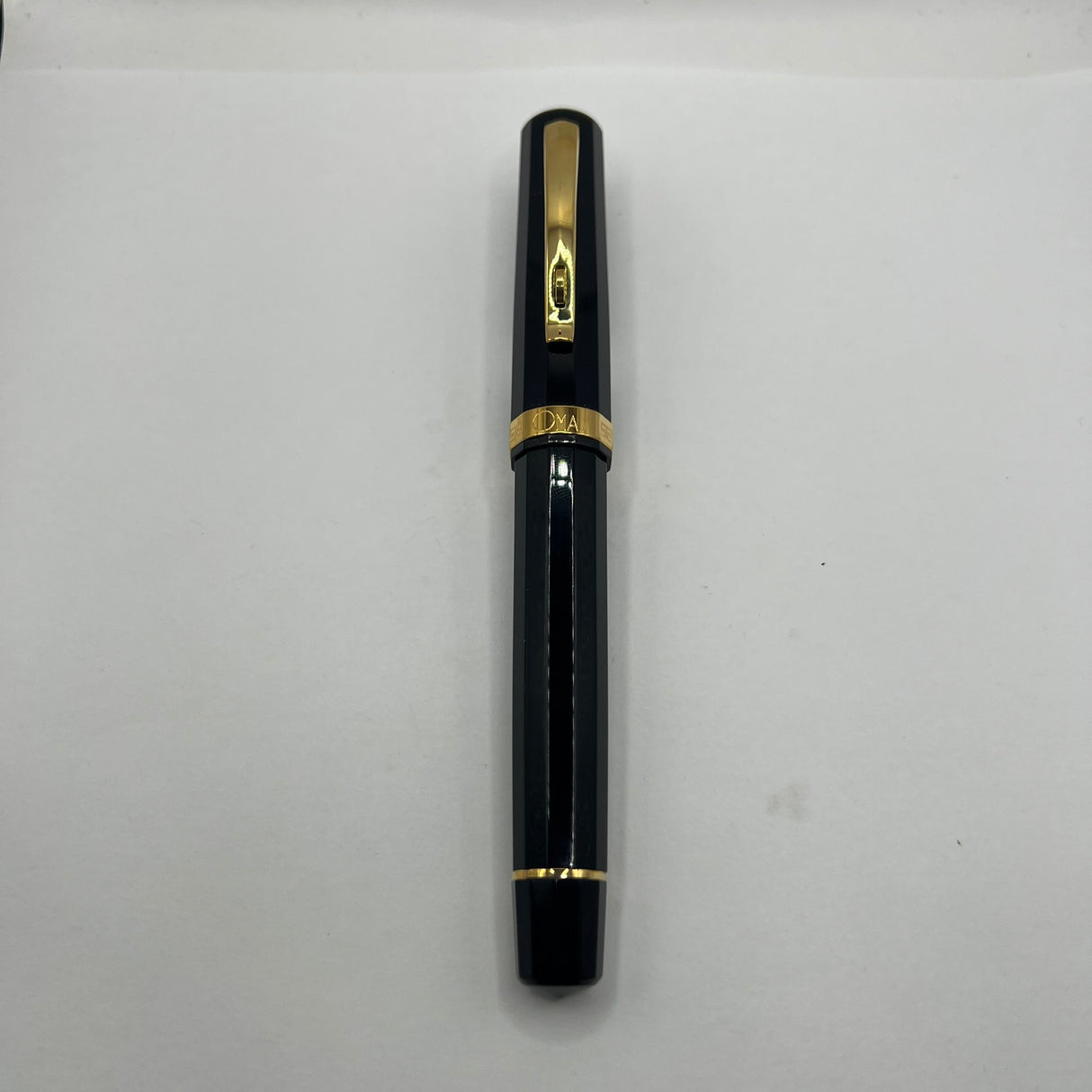 OMAS Arte Italiana Oversized Black Paragon Fountain Pen - Medium 18kt Gold Nib
