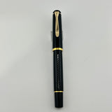 Pelikan Souverän M200 Black  Italic Nib ! - Fountain Pen