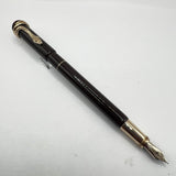 Montblanc Heritage Rouge Et Noir Tropic Brown Fountain Pen  - Fine 14kt Gold Nib