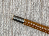 Tibaldi For Riva Limited Edition Roman Bronze Fountain Pen - Made of the same inlaid wood as the Riva Yacht maker - Medium 18kt Gold Nib