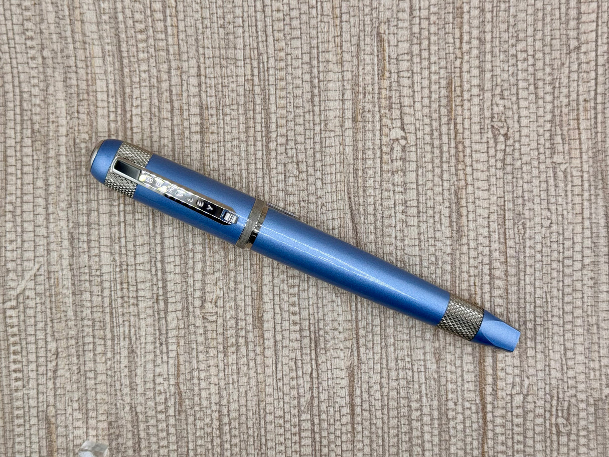 Tibaldi For Bentley Continental Silverlake Blue Limited Edition Fountain Pen - Medium 18kt Gold Nib
