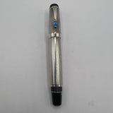Montblanc Boheme Sterling Silver Barleycorn Retractable Nib Fountain Pen  - Medium 18kt Gold Nib