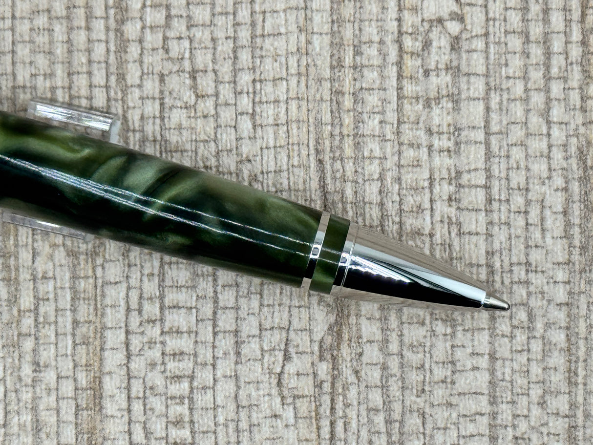 Jimmy's Pick - Montegrappa New Espressione Marbled Green - Ballpoint Pen