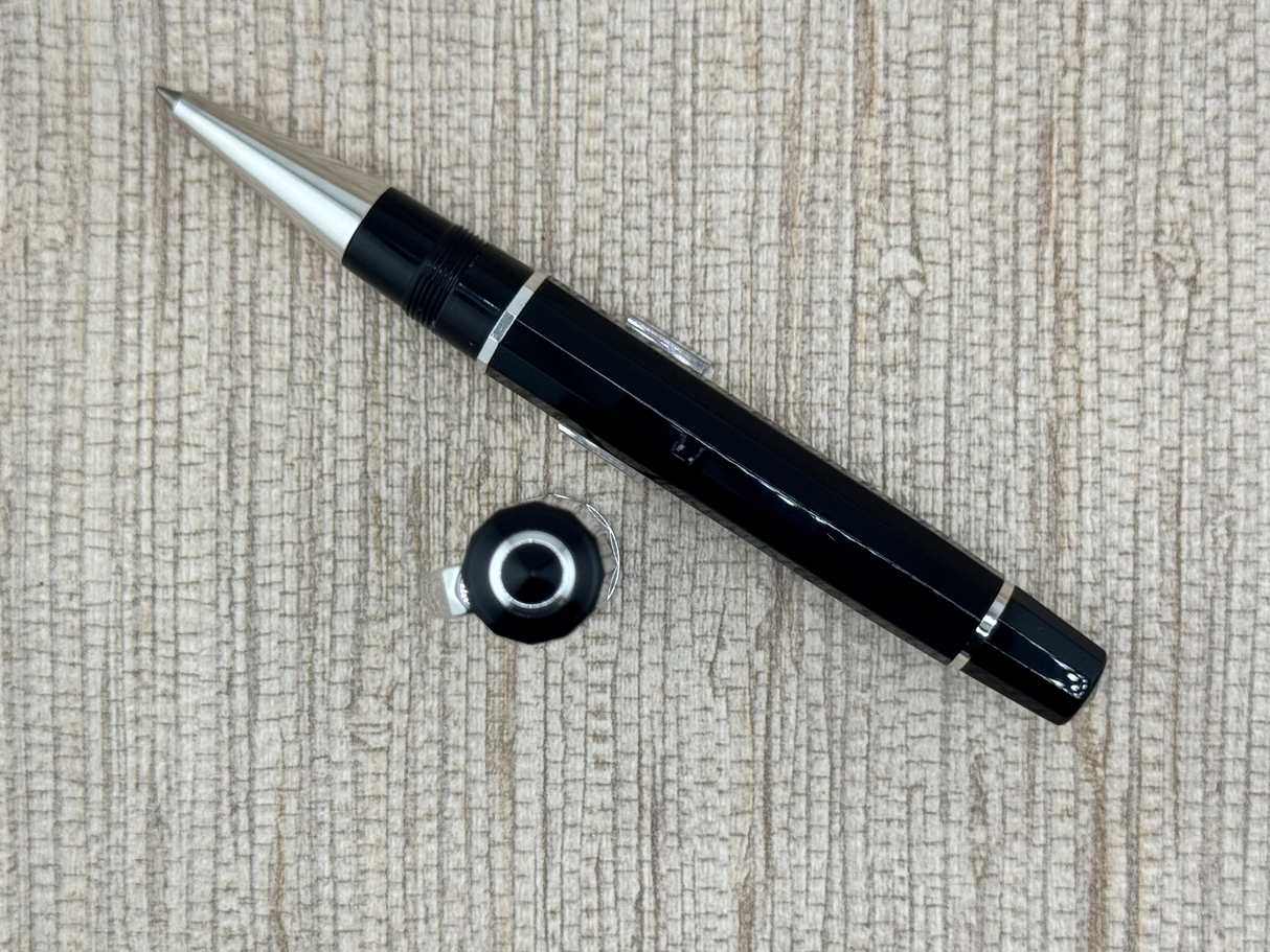 Jimmy's Pick - Omas Arte Italiana Black Faceted - Rollerball Pen