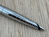 Cross Verve Radial Chrome with Charcoal Accents Circa 2000  - Ballpoint Pen