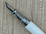 Jimmy's Pick - Giorgio Armani Montenapoleone White Resin made by Montegrappa- Fountain Pen