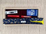 Nakaya Naka-ai Writer Shu Polished Rhodium clip Elastic nib !!- Fountain Pen