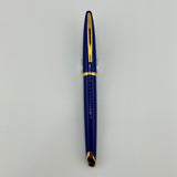 Waterman Carene Royal  Blue of France Gold trim Boxed - Roller Ball