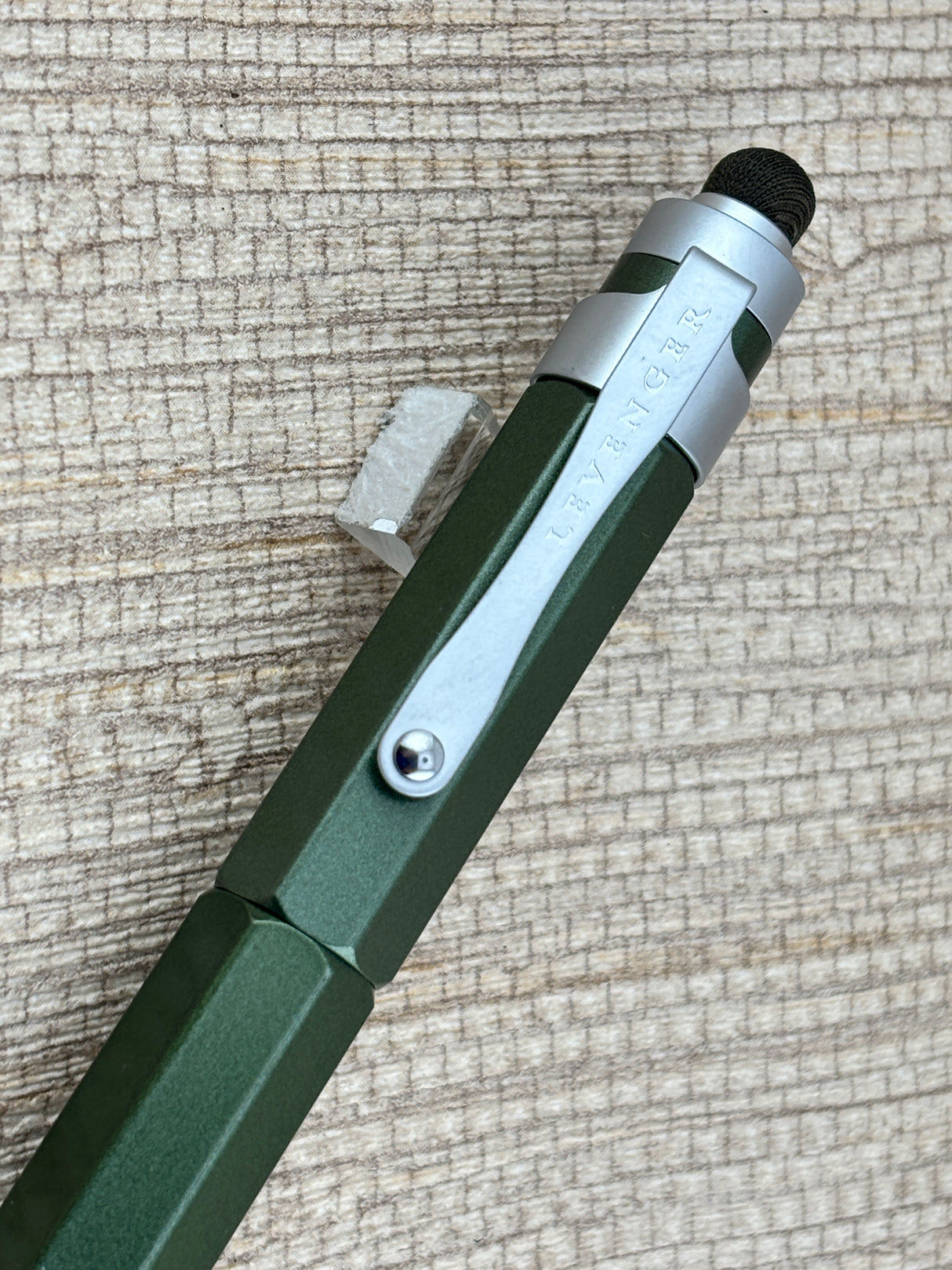 Levenger L-Tech Moss Green  - Rollerball Pen