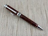Montegrappa Espressione Brown Marble Rhodium Trim - Ballpoint Pen