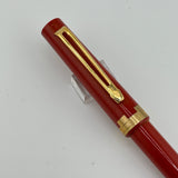 Omas 3000 celebration Jerusalem 2 Ball Pens Terracotta Resin circa 1996