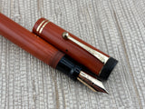 Parker Duofold Senior Orange " big brother " - Fountain Pen