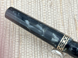 Wahl-Eversharp Doric Oversize Burma Pearl Grey Flexible nib -  Rare in this condition ! Fountain Pen ED