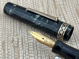 Wahl-Eversharp Doric Oversize Burma Pearl Grey Flexible nib -  Rare in this condition ! Fountain Pen ED