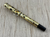 Waterman 0552 Basketweave Gold filled circa 1920  - Fountain Pen