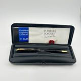 Parker Sonnet Black Made in France circa 1990 - Ball Pen
