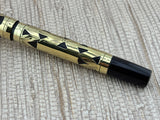 Waterman 0552 Basketweave Gold filled circa 1920  - Fountain Pen
