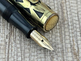 Waterman 0552 Basketweave Gold filled circa 1920  - Fountain Pen
