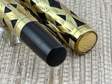 Waterman 0552 Basketweave Gold filled circa 1920  - Fountain Pen