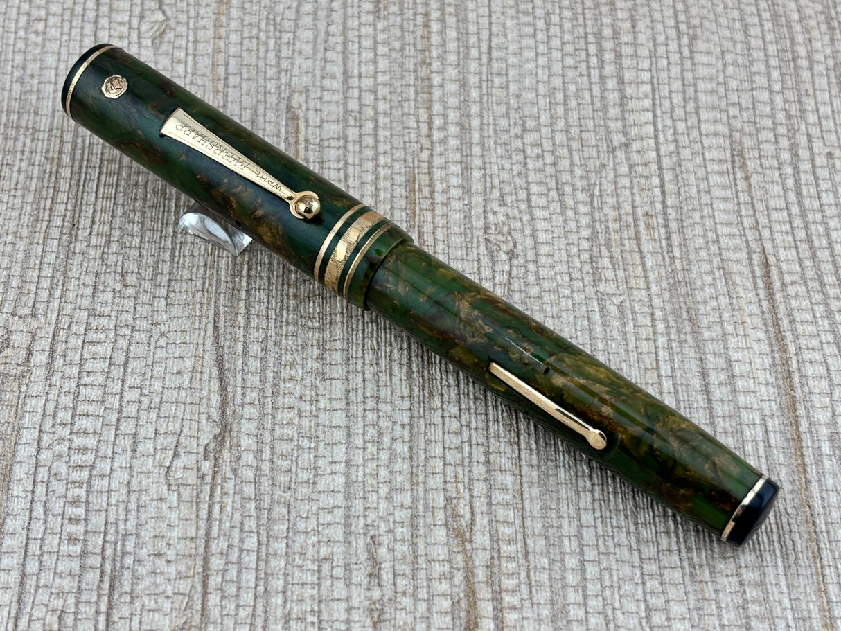 Wahl-Eversharp Gold Seal Decoband  Brazilian Green - Fountain Pen